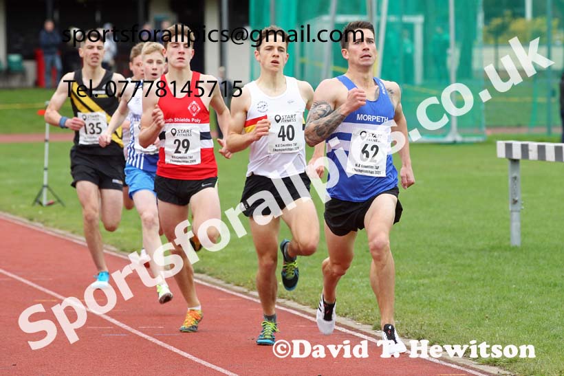 800 metres, NECAA Open Meeting, Morpeth, Sunday, October 18th. David T. Hewitson/Sports for All Pics